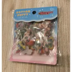 新品　コットンパフィ シールフレーク　フロッキー　パワパフ　パワーパフガールズのサムネイル