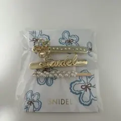 SNIDEL スナイデル 20周年 ノベルティ　ヘアピンのサムネイル