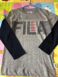 【新品タグ付き】FILA 長袖Tシャツ　110センチ