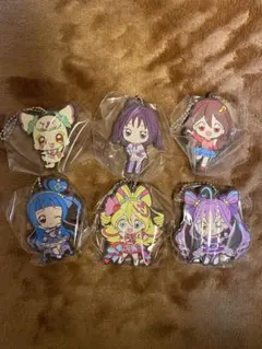 キミとアイドルプリキュア♪ カプセルラバーマスコット 6種