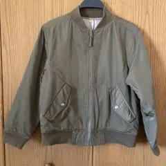 オリーブグリーン ボンバージャケット