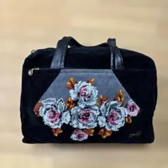 フェイラーボストンバッグ 黒のサムネイル