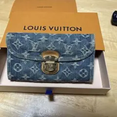 LOUIS VUITTON デニム 長財布