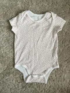 ベビー肌着 半袖 花柄 60 70