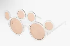 ディズニー ミッキーシェイプのサングラス（クリア）