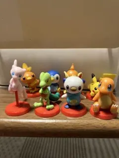 【早い者勝ち】ポケモン チョコエッグ フィギュア 8体セット ミュウ ピカチュウ