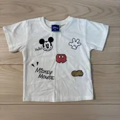 Disney ミッキーマウス Tシャツ 80
