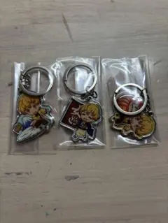 【3点セット】鬼滅の刃 我妻善逸 ご当地キーホルダー