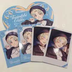 緋八マナ　にじさんじTwinkleGiftsウィンターデートチェキ風カード特典