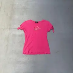 00s Polo jeans co. ピンク　半袖　tシャツ　カットソー　リボンのサムネイル