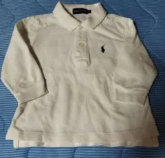 Ralph Lauren ポロシャツ 80 ホワイト
