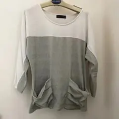 CECIL McBEE 七分袖 カットソー Mサイズのサムネイル