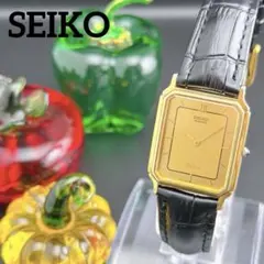 【希少】セイコー タンクスクエア クォーツ メンズ腕時計 レトロ ドレスウォッチ