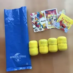 ①ユニバーサルスタジオジャパン ステッカー チョコエッグミニオン グッズセット