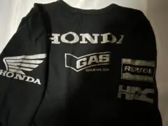 HONDA シルバー ロゴ 長袖Tシャツ　130-140くらい