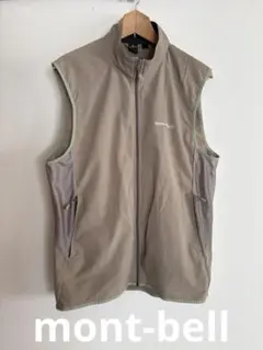 mont-bell O.D.メッシュベスト　ナイロンベスト　ベージュ　M