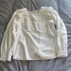 パフスリーブ シャツ　ブラウス　M　GU