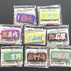 【楽天イーグルス】2025myhero タオル型缶バッジ Eビンゴ 8個まとめてのサムネイル