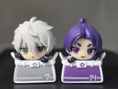 ブルーロック きゃらっくおでかけフィギュア 凪　玲王　ガチャ　ガシャポン