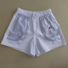 アディダス　ショートパンツ　ライトグレーのサムネイル