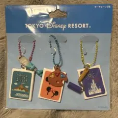 未使用　ディズニーキーチェーン　絵画風　絵の具　パレット