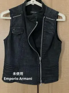 新品　エンポリオアルマーニ　デニム　ベスト　Emporio Armaniのサムネイル