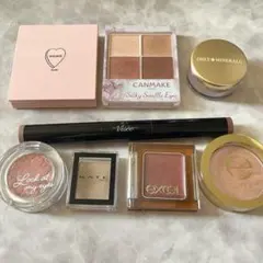 アイシャドウ まとめ売り パレット 単色 パウダー 8点