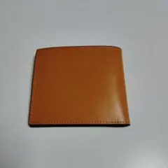 茶色財布 メンズ 2つ折り 栃木レザー 二つ折り財布 日本製 本革 折りたたみ
