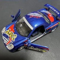 【新品】トヨタ スポーツカー MR-2ミニカー 青 KiNSMARTのサムネイル