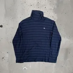 BURBERRY BLACK LABEL タートルネックシャツ 長袖
