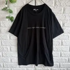 15919 ユニクロ UT ポケモン ブラッキー バックプリント Tシャツ M