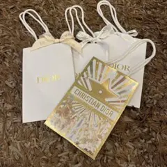Dior ショッピングバッグ 4枚セット