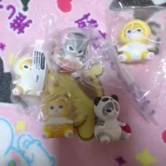 モフサンド インテリアミニフィギュア 全5個セット