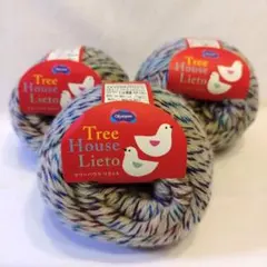 オリムパス Tree House Lieto 毛糸 3個セット