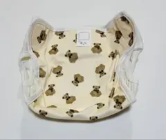 ⭐︎新品未使用⭐︎クマ柄 おむつカバー 80