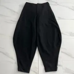 ブラックコムデギャルソン ポリ縮 寅壱パンツ バルーンパンツ エステル
