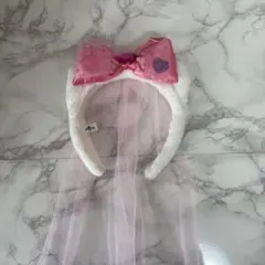 USJ ピンクリボン カチューシャ キティ