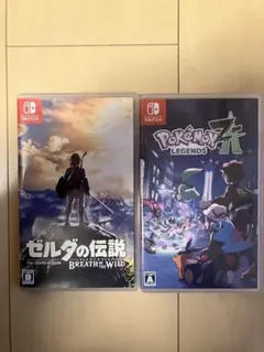 Switch ゼルダの伝説 ブレスオブザワイルド　ポケモンZA