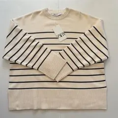 ZARA ストライプニット ボーダー