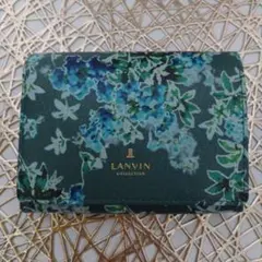 未使用　LANVINCOLLECTION　タブローパース　折り財布　グリーン