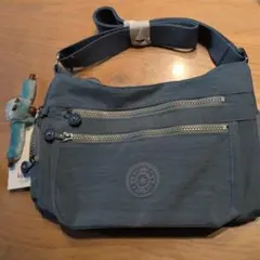 新品Kipling ブルー ショルダーバッグ