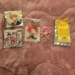 すとぷり 缶バッチ アクリルキーホルダー アニマルお守り