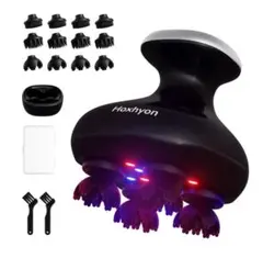 ヘッドスパ 電動頭皮ブラシ3D振動 頭皮洗浄 頭皮エステ スカルプケア