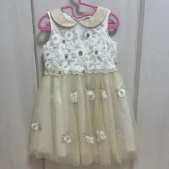 プリンセス 花柄刺繍 ドレス　マザウェイズ