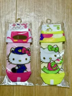 ハローキティ Hello Kitty キッズ靴下 2足セット