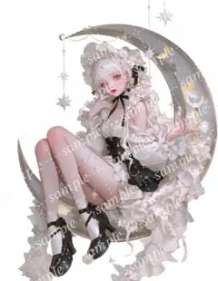 No.95＊オリジナル人物ステッカー 5枚