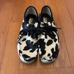 Clarks ORIGINALS Wallabees cow柄 25.5cm