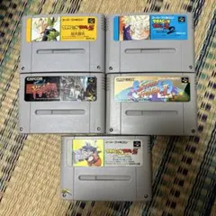 スーパーファミコン　カセット５本まとめ売り