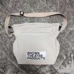 BROWN THEATRE PRODUCTS ショルダーバッグ アイボリー