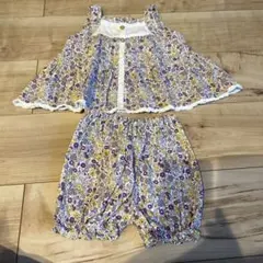 花柄セットアップ　80